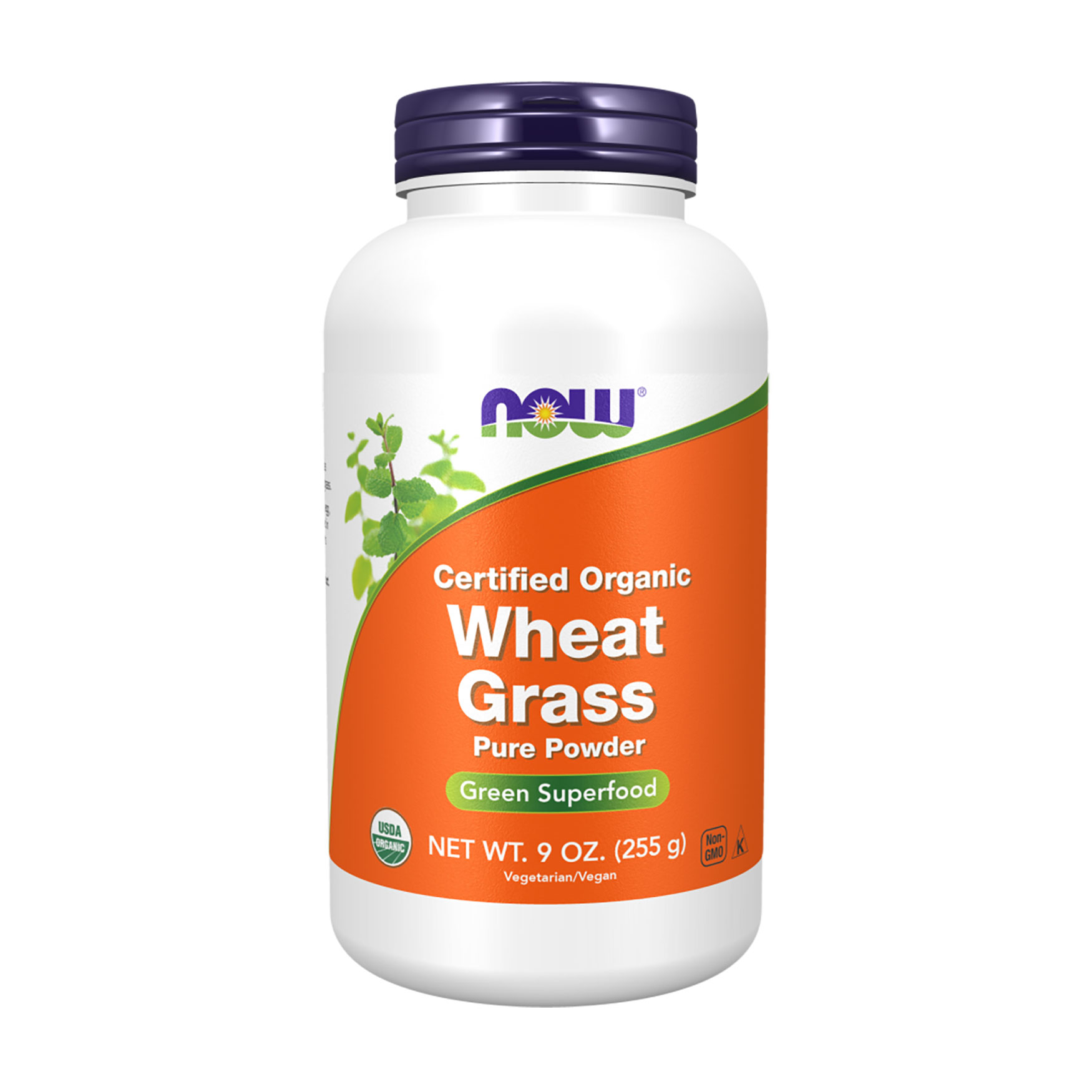 Пророщена пшениця NOW foods Wheat Grass в порошку, 255 г